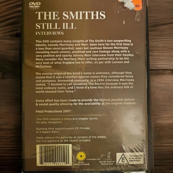 The Smiths: Still Ill (DVD, 2007) - Picture 6 of 6